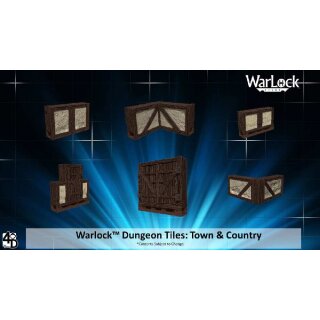 WarLock Dungeon Tiles: Town & Village