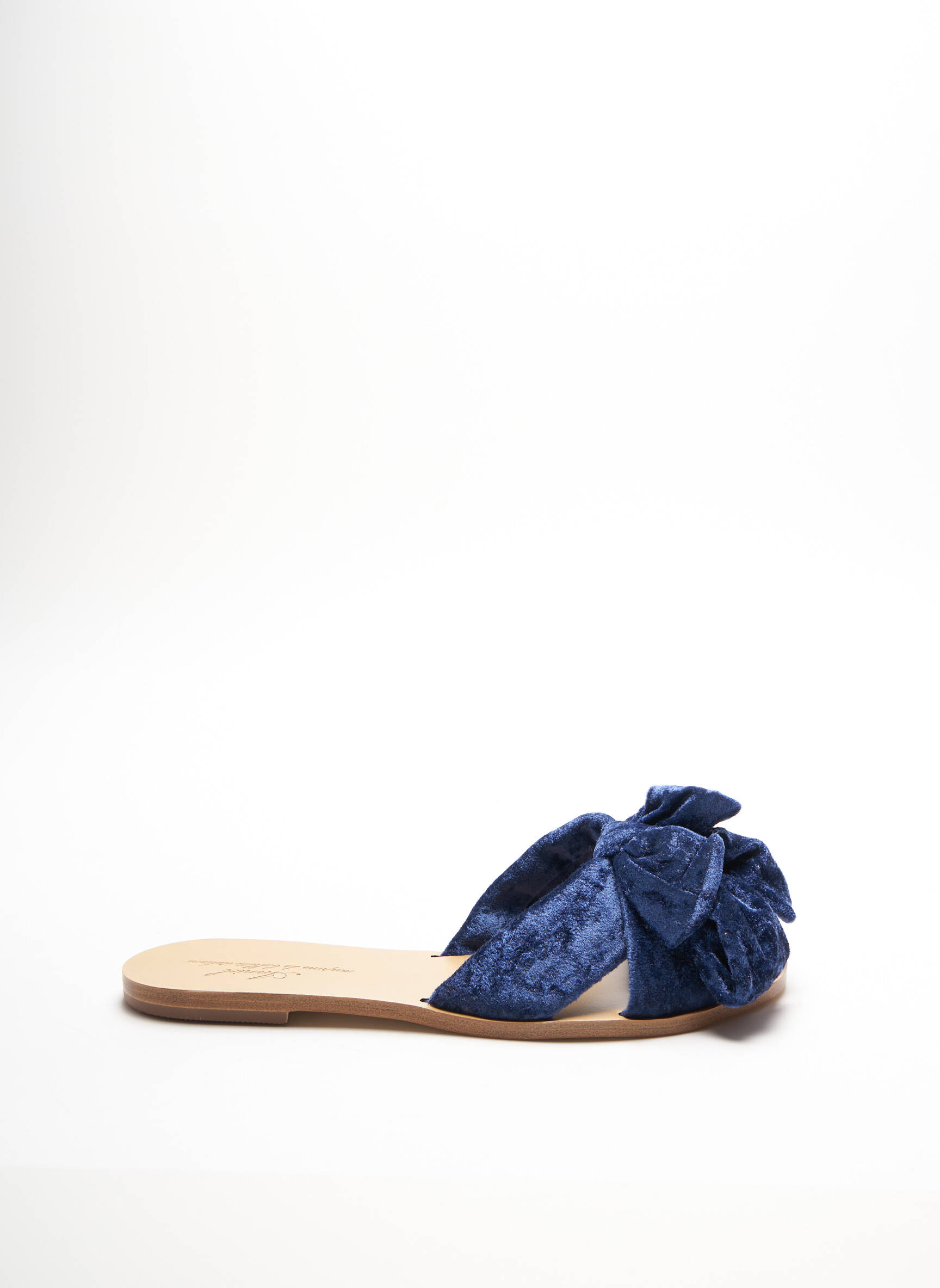 Anniel Sandales Nu Pieds Femme couleur bleu