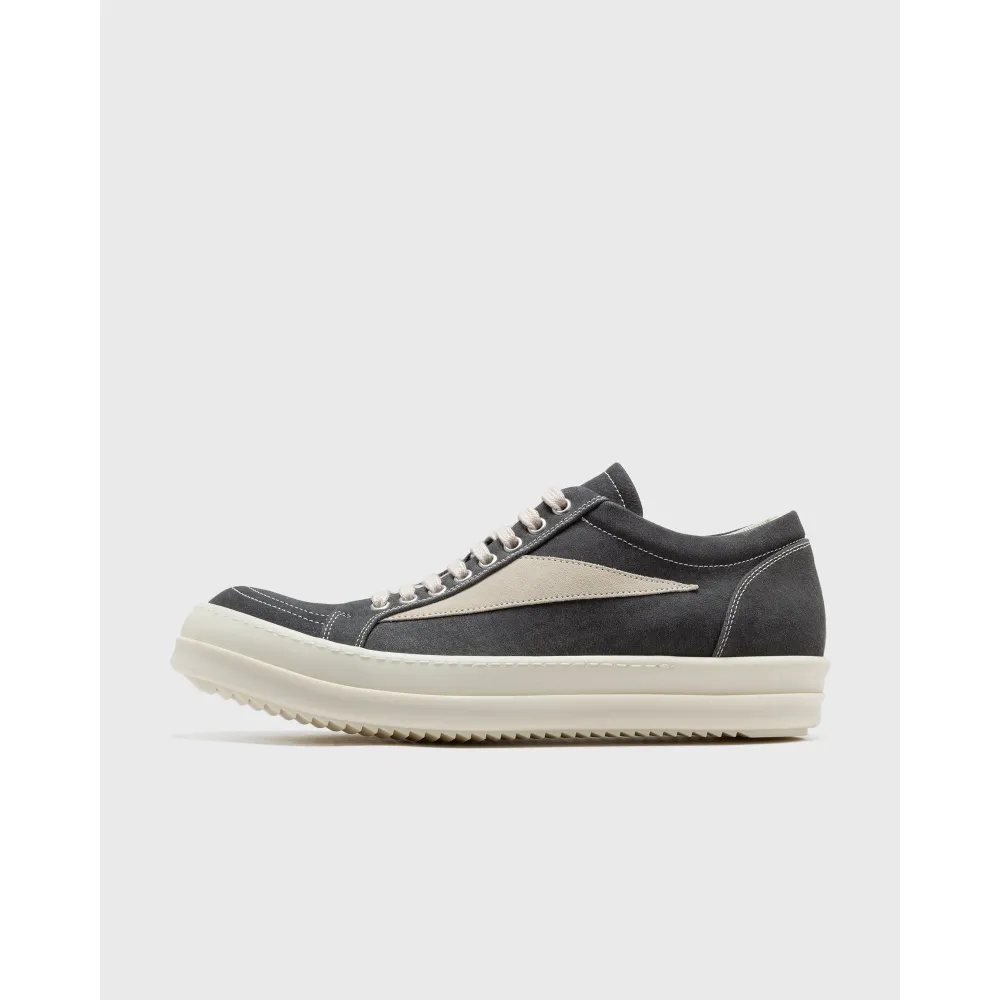 Rick Owens DENIMSHOES VINTAGESNEAKS DU01D1803-DARK-DUST-MILK-M / grau