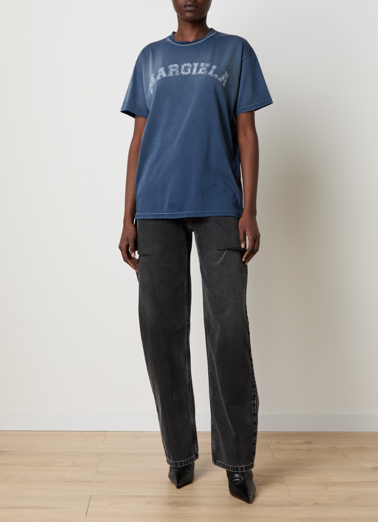 T-shirt Maison Margiela con logo stampato