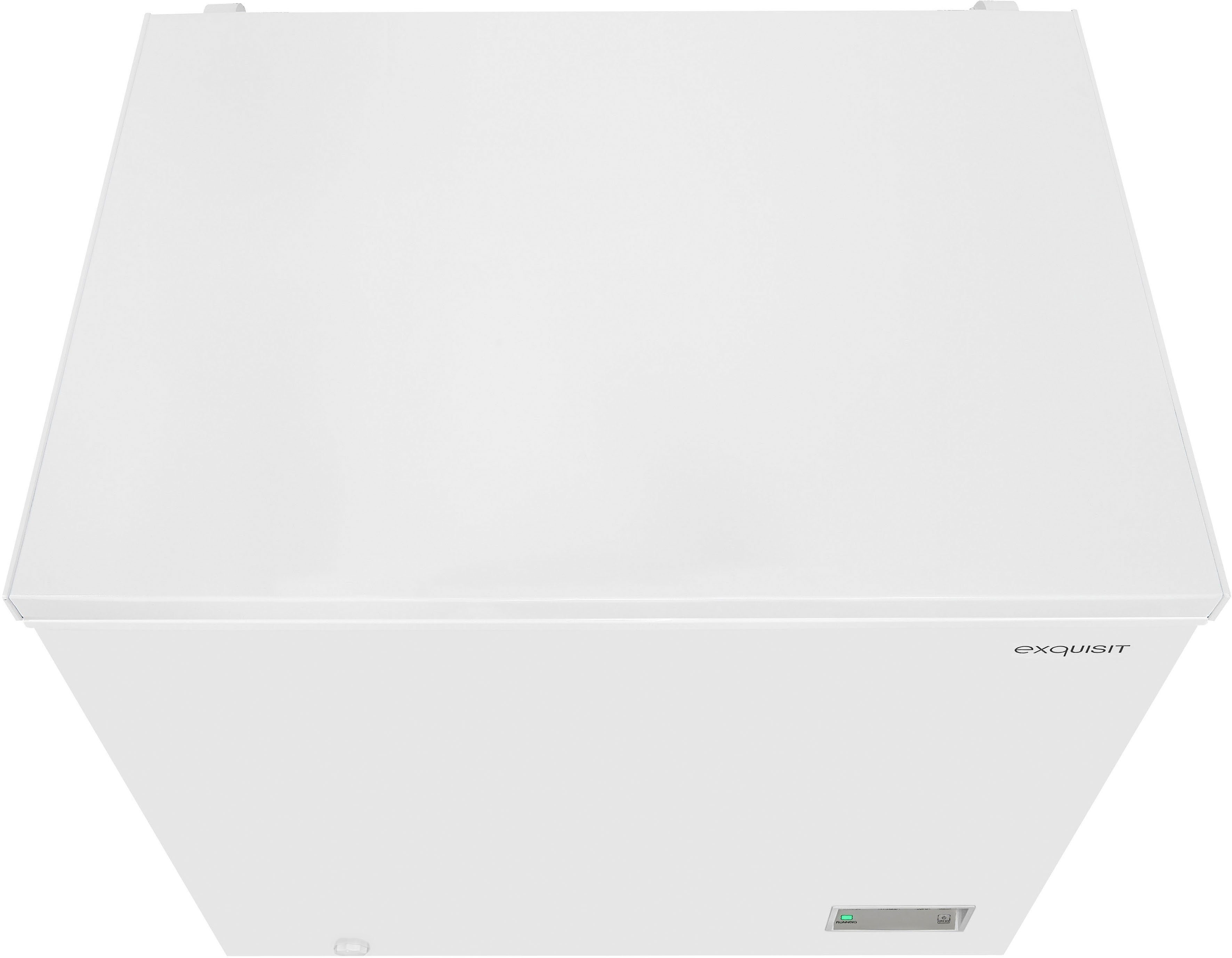exquisit Gefriertruhe GT150-E-040E weiss, 70,5 cm breit, 142 l