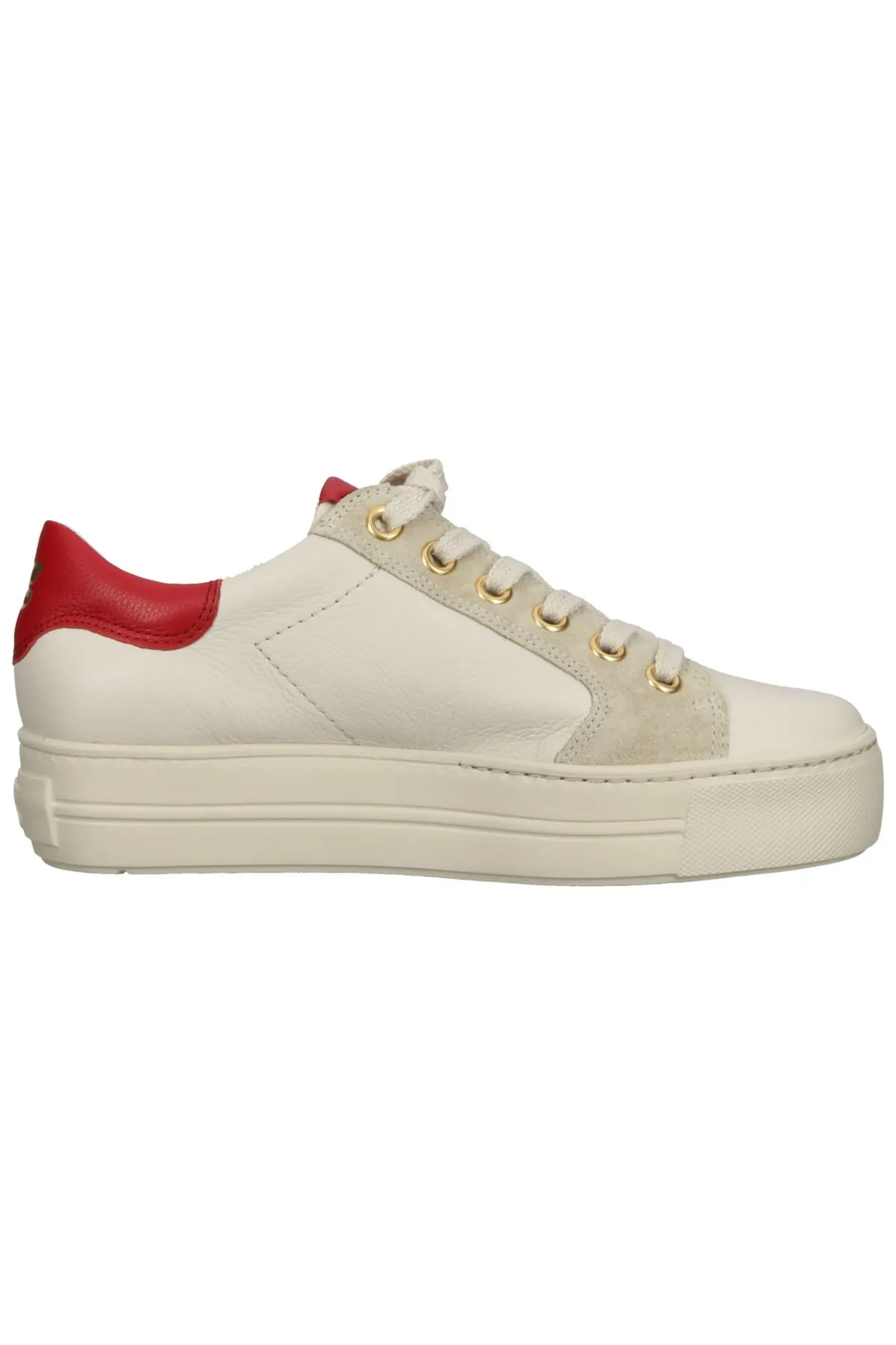Paul Green  Sneaker - Beige - Flacher Absatz
