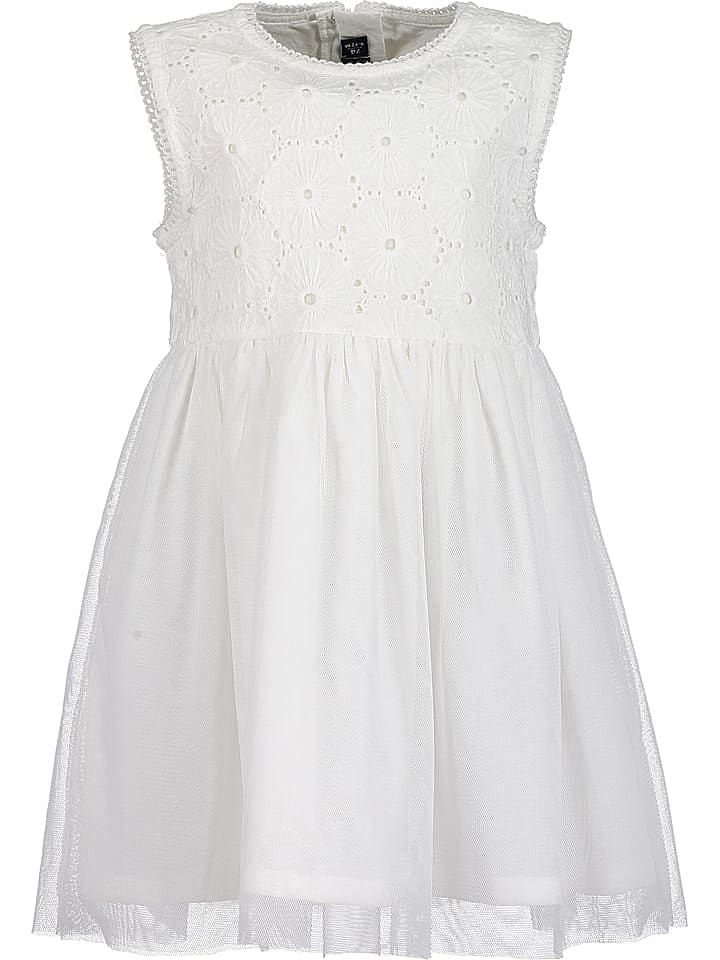 Blue Seven weißes Tüllkleid günstig kaufen 74