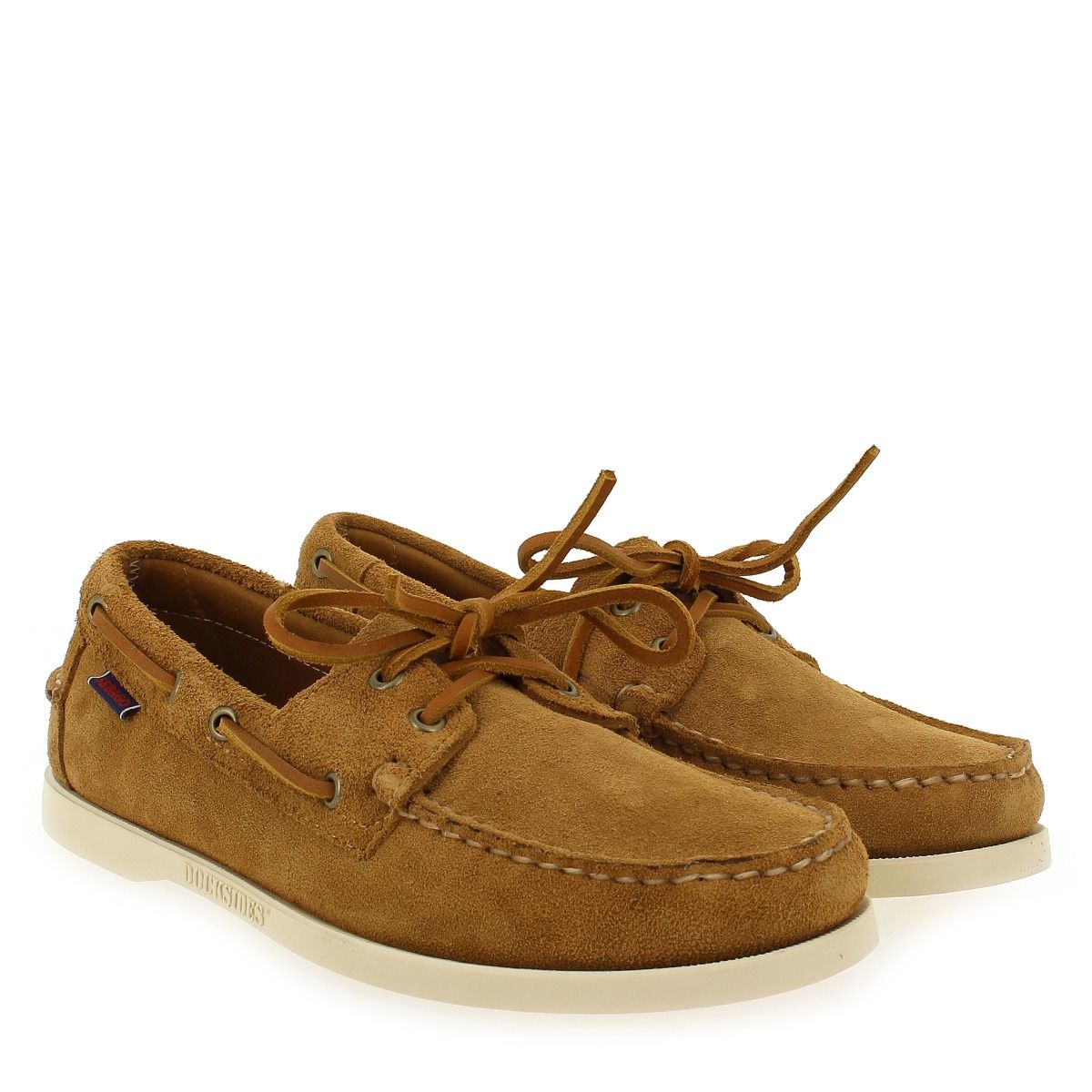 Sebago  DOCKSIDE PORTLAND FLASH OUT - Cognac