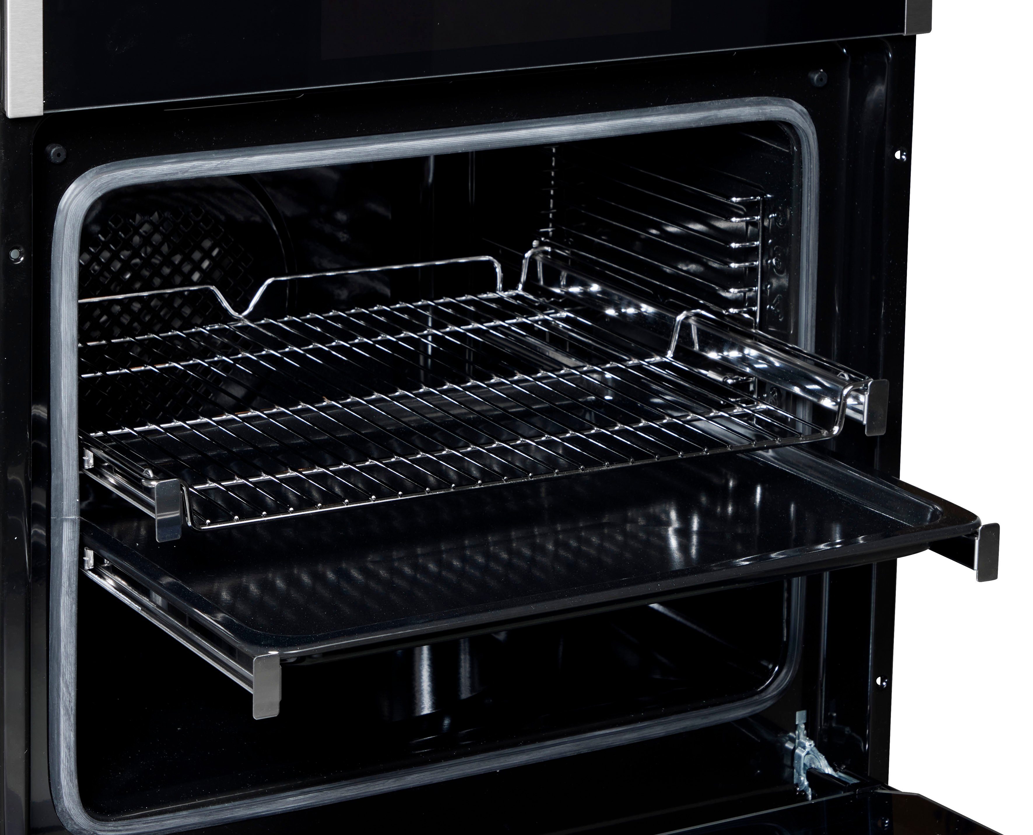 Amica Einbaubackofen EBX 944 700 E, mit 2-fach-Teleskopauszug, Steam Clean