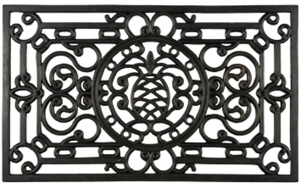 Trend Line Schuhabtropfschale Fußmatte Nabucco schwarz, 45 x 75 cm eckig