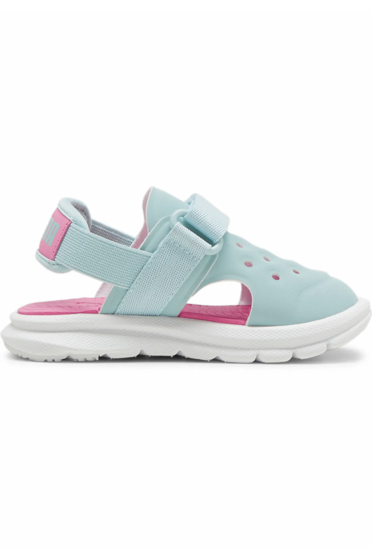 Puma  Sandalette - Blau - Flacher Absatz