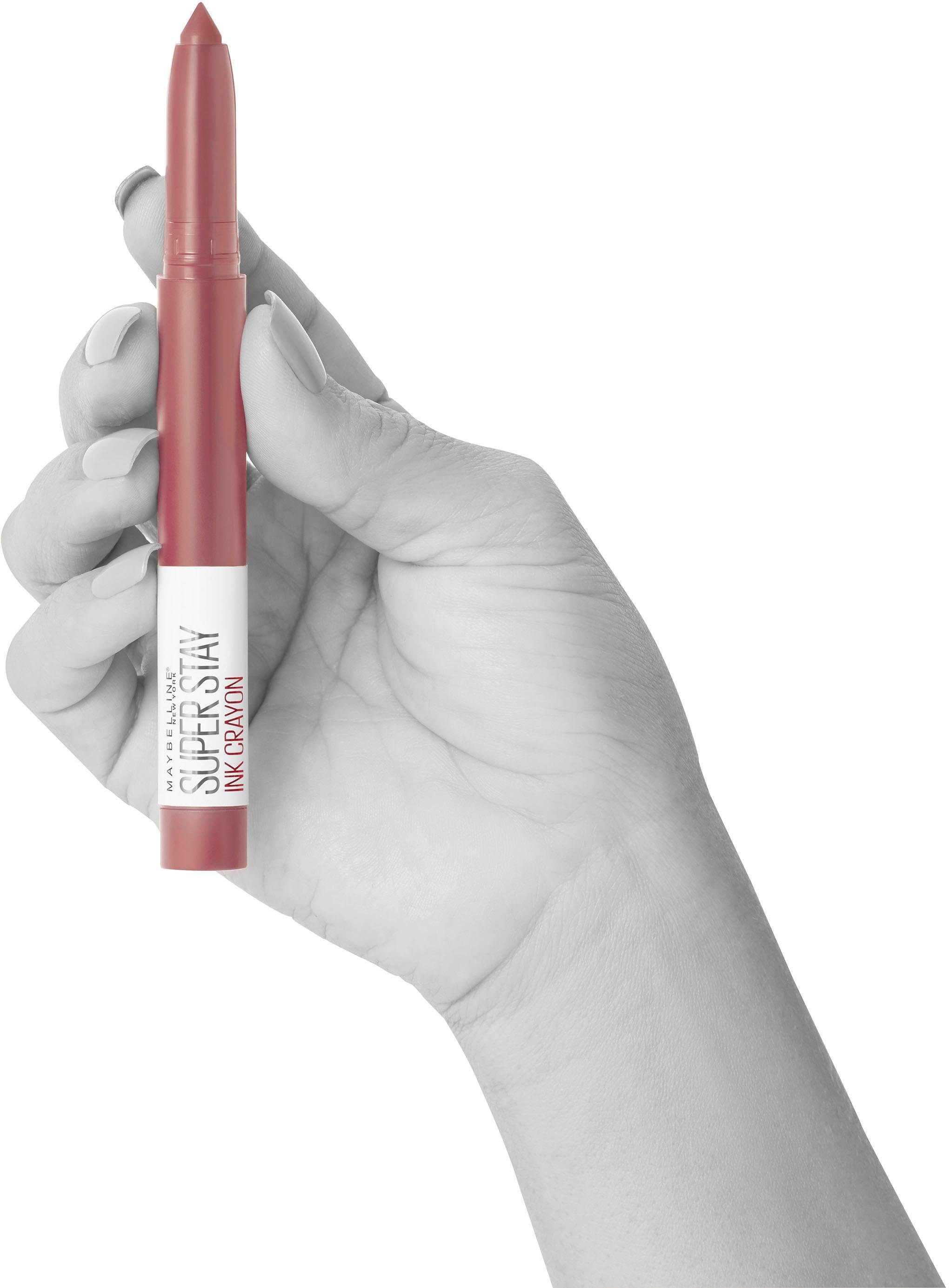 MAYBELLINE NEW YORK Lippenstift Super Stay Ink Crayon