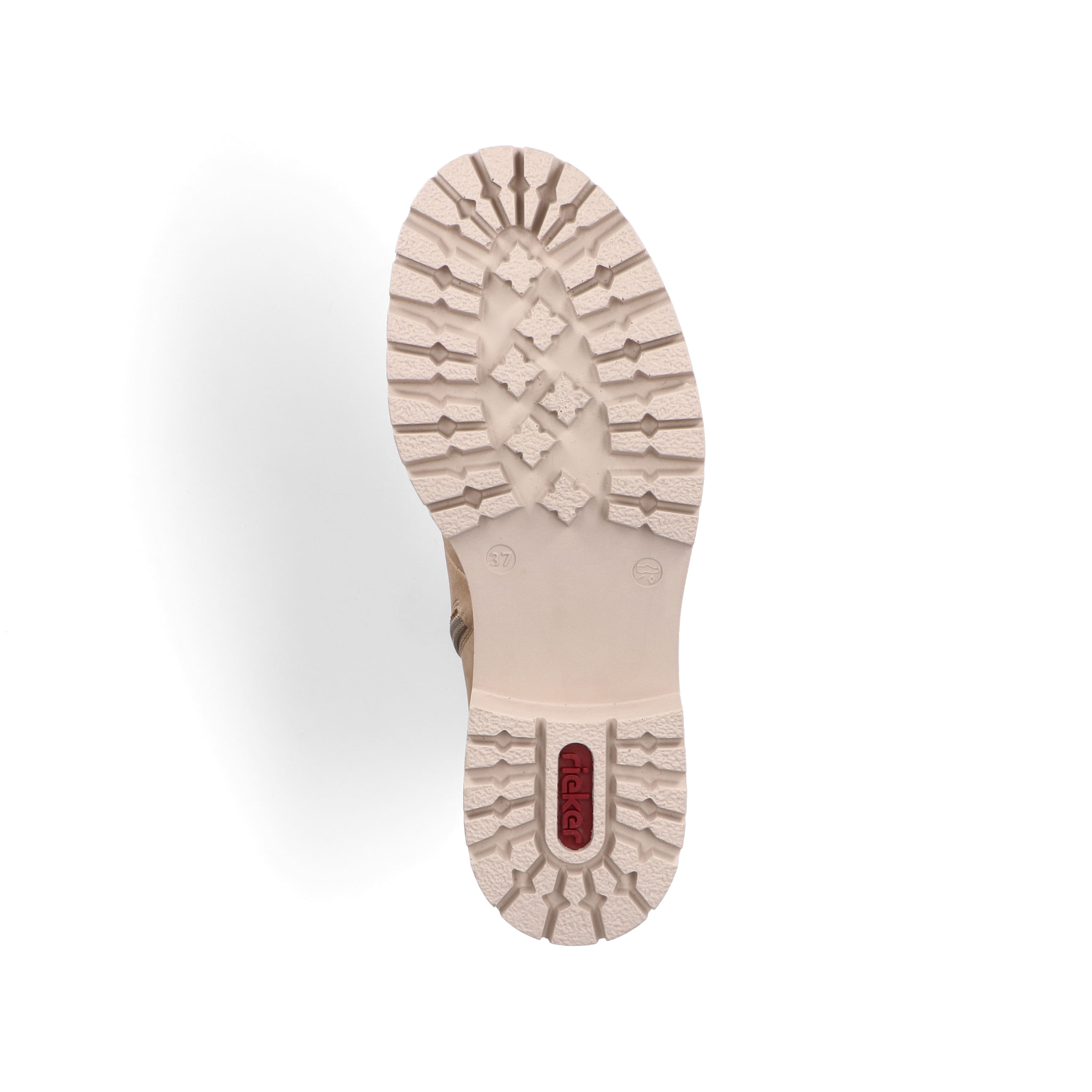 Rieker Damen Schnürstiefel braunbeige