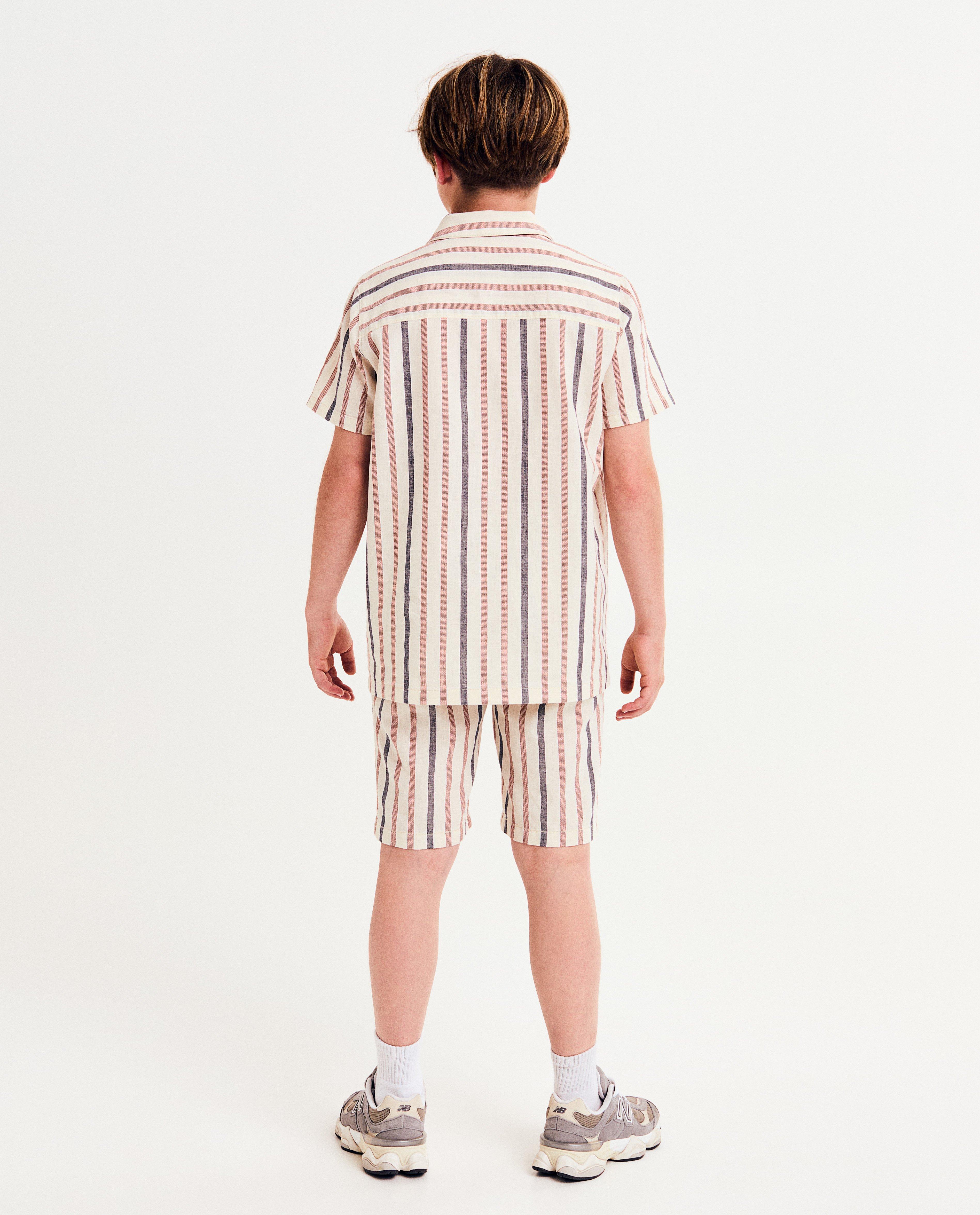 Pantaloni scurți I AM din bumbac organic, 128-164 bej deschis