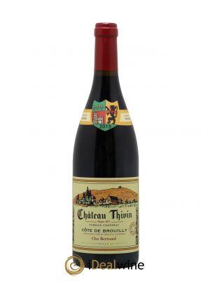 Côte de Brouilly Clos Bertrand Château Thivin  2019 - Lot de 1 Bouteille