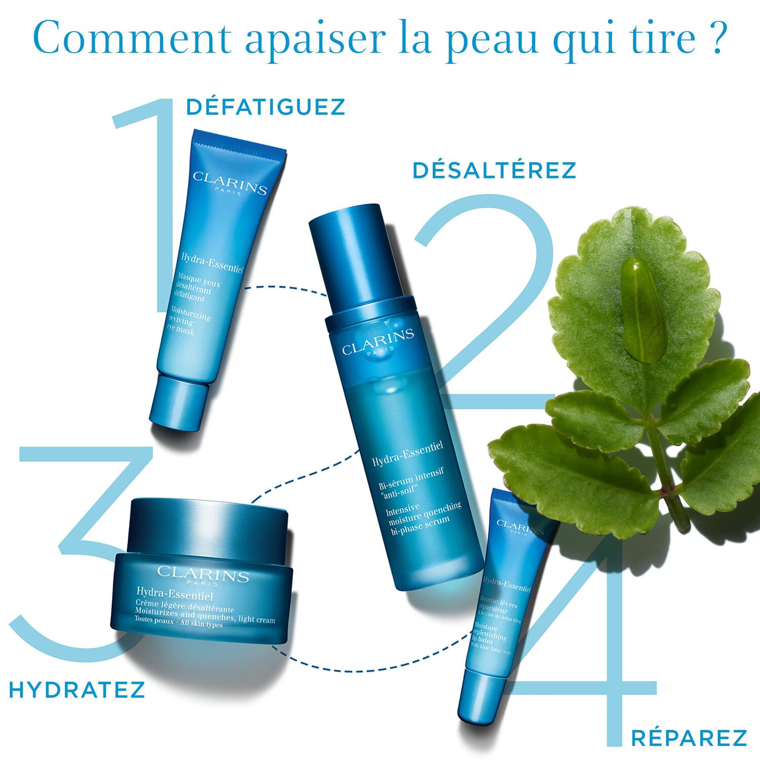 Clarins Hydra-Essentiel Crème Riche Désaltérante Peaux Très Sèches