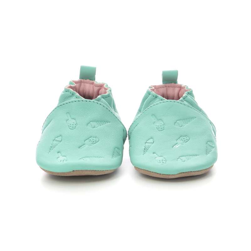 Chaussons cuir tannage vegetal Stick And Cone