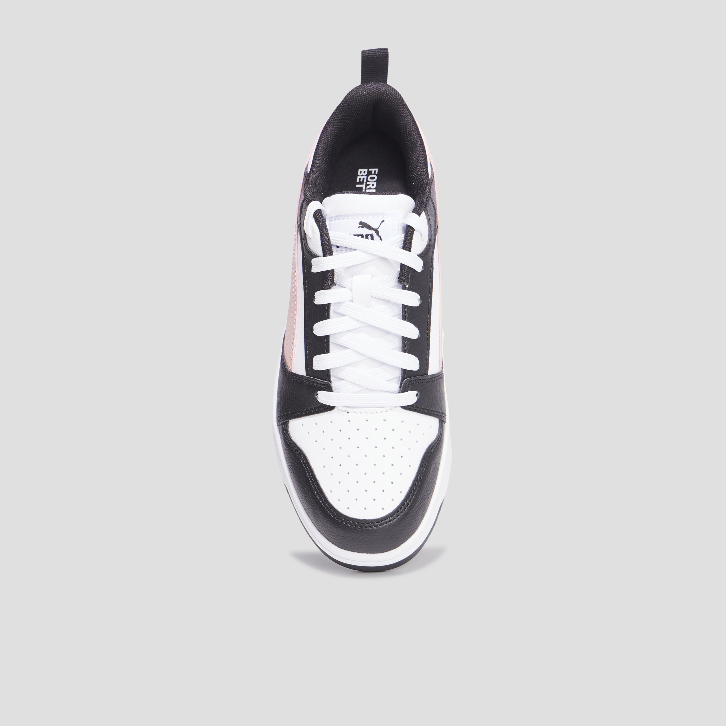 Tennis basses à lacets Puma Rebound V6 noir femme | La Halle