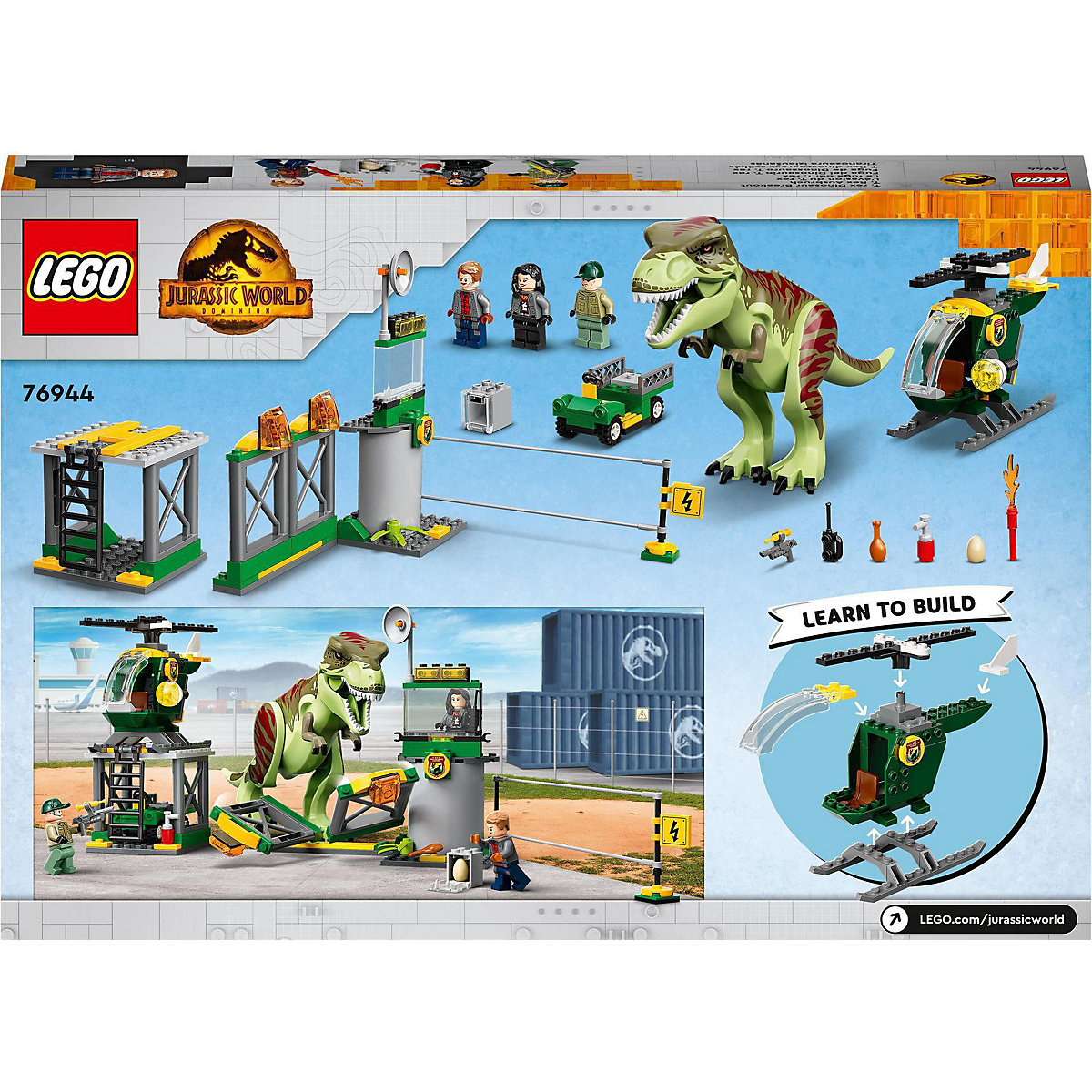 LEGO® Jurassic World 76944 T. Rex Ausbruch