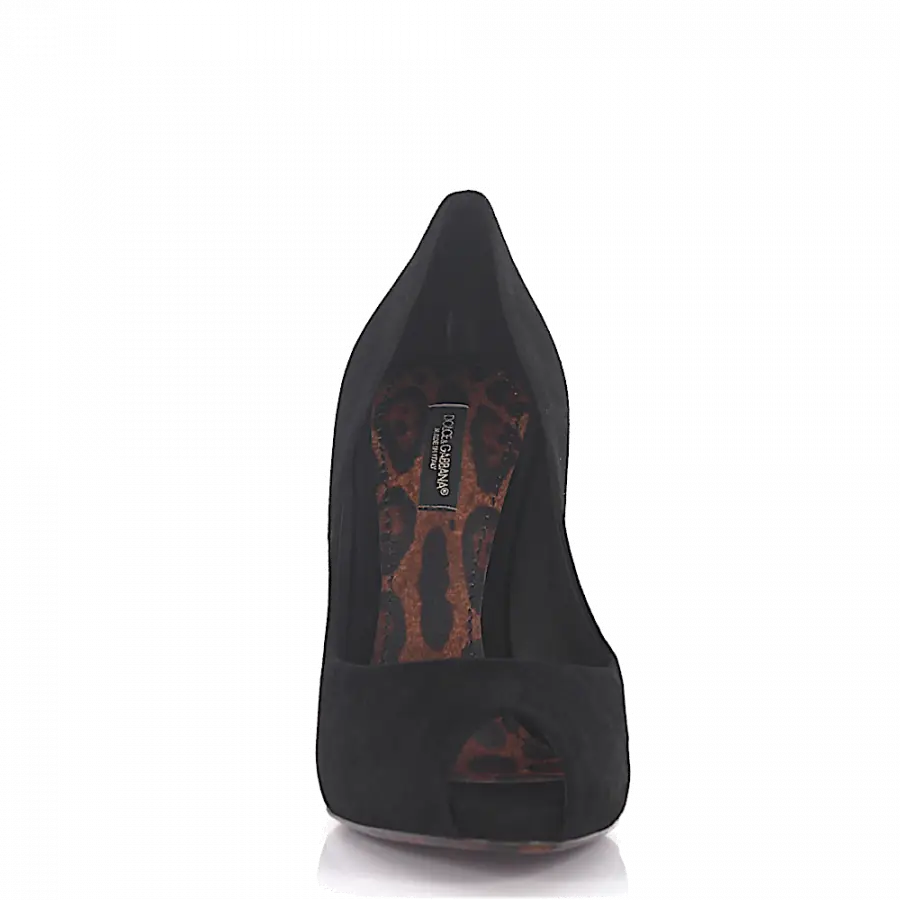 Dolce & Gabbana - Peeptoes BETTE R - schwarz