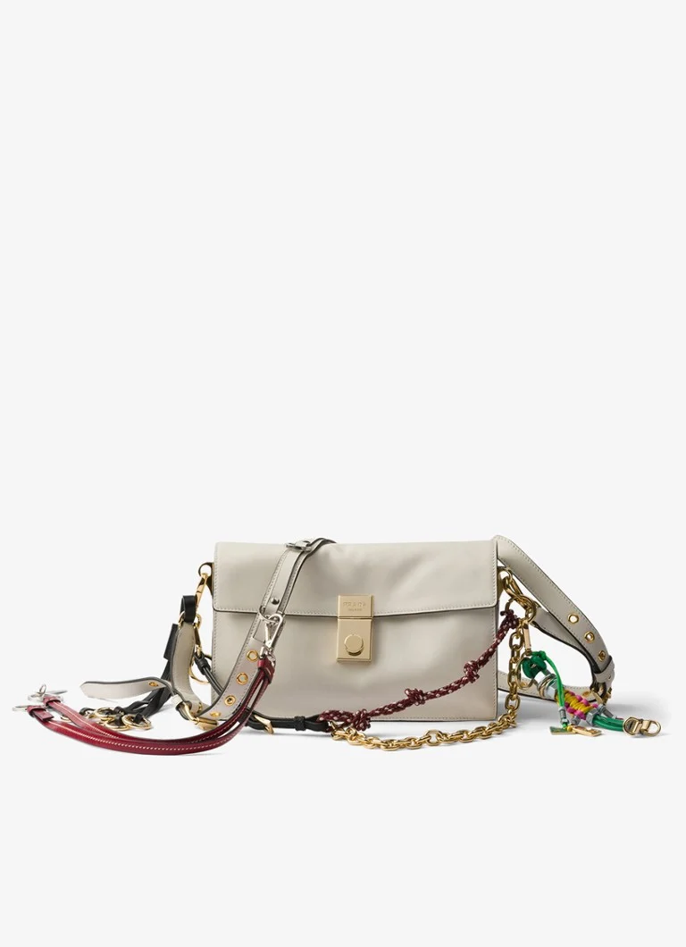 Prada Soft Sound Small leather shoulder bag