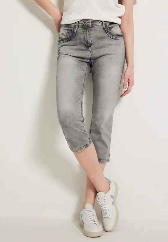CECIL Slim Fit Jeans in 3/4
