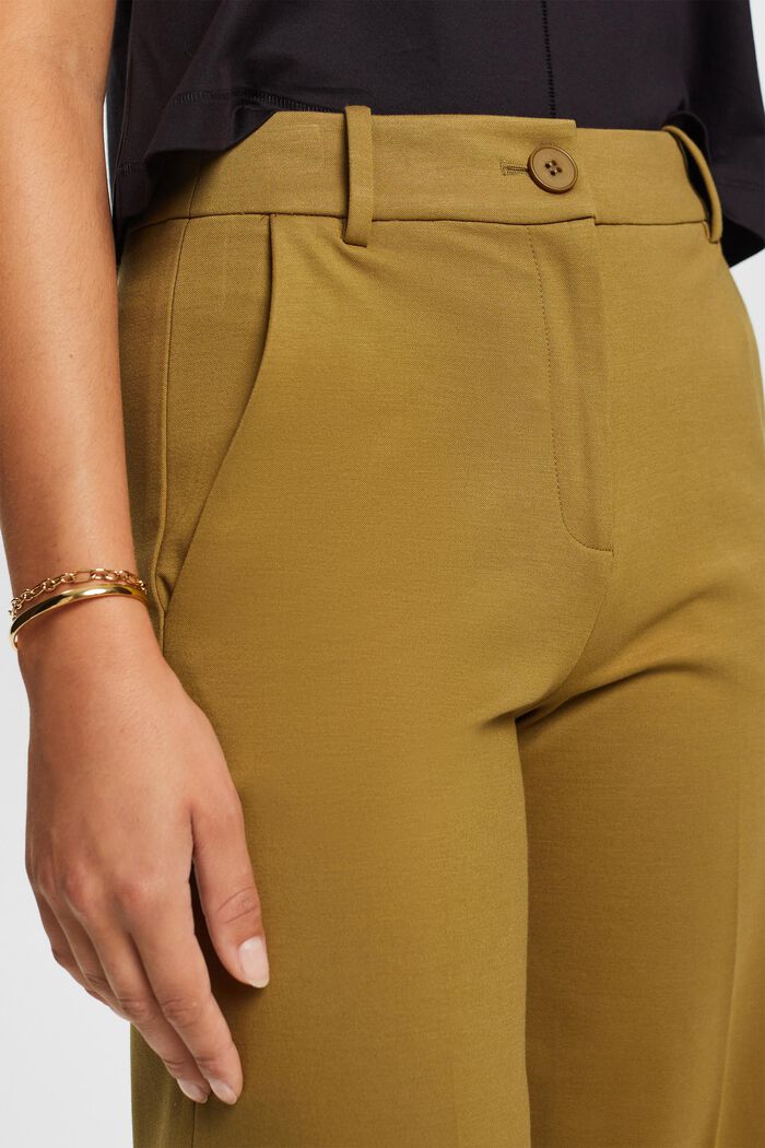 Punto-Jersey-Hose mit gerader Passform