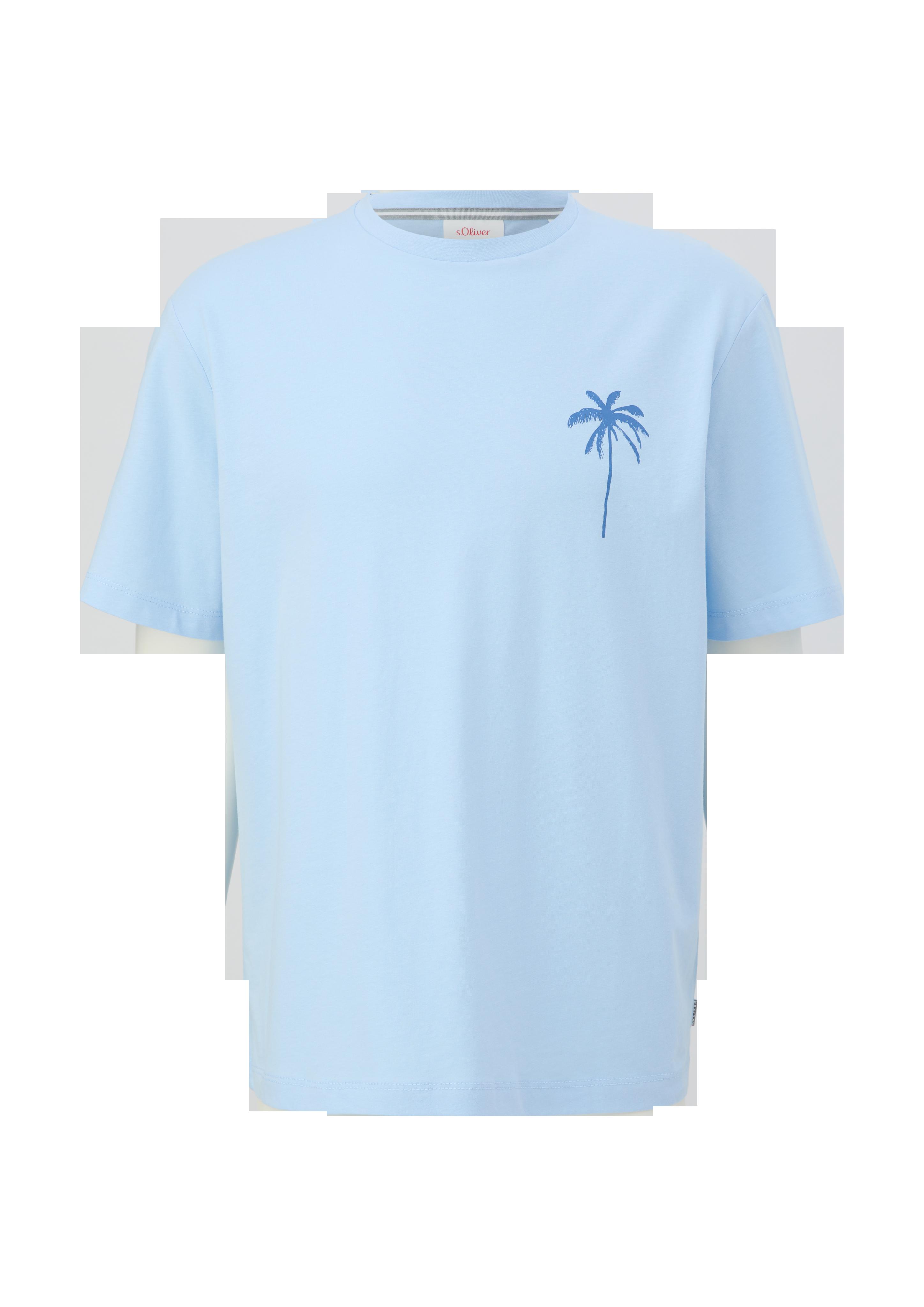 Baumwollshirt mit Rückenprint  2131521-50D2
