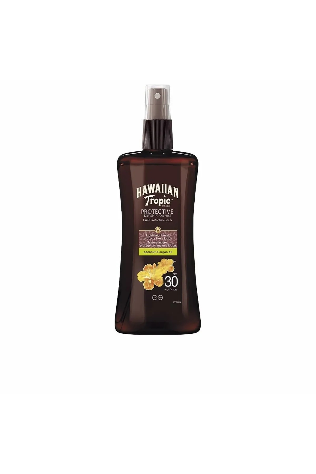 Hawaiian Tropic  Kokosnuss & Argan Trockenöl Spf30 Spray Hawaiian Tropic 200 ml