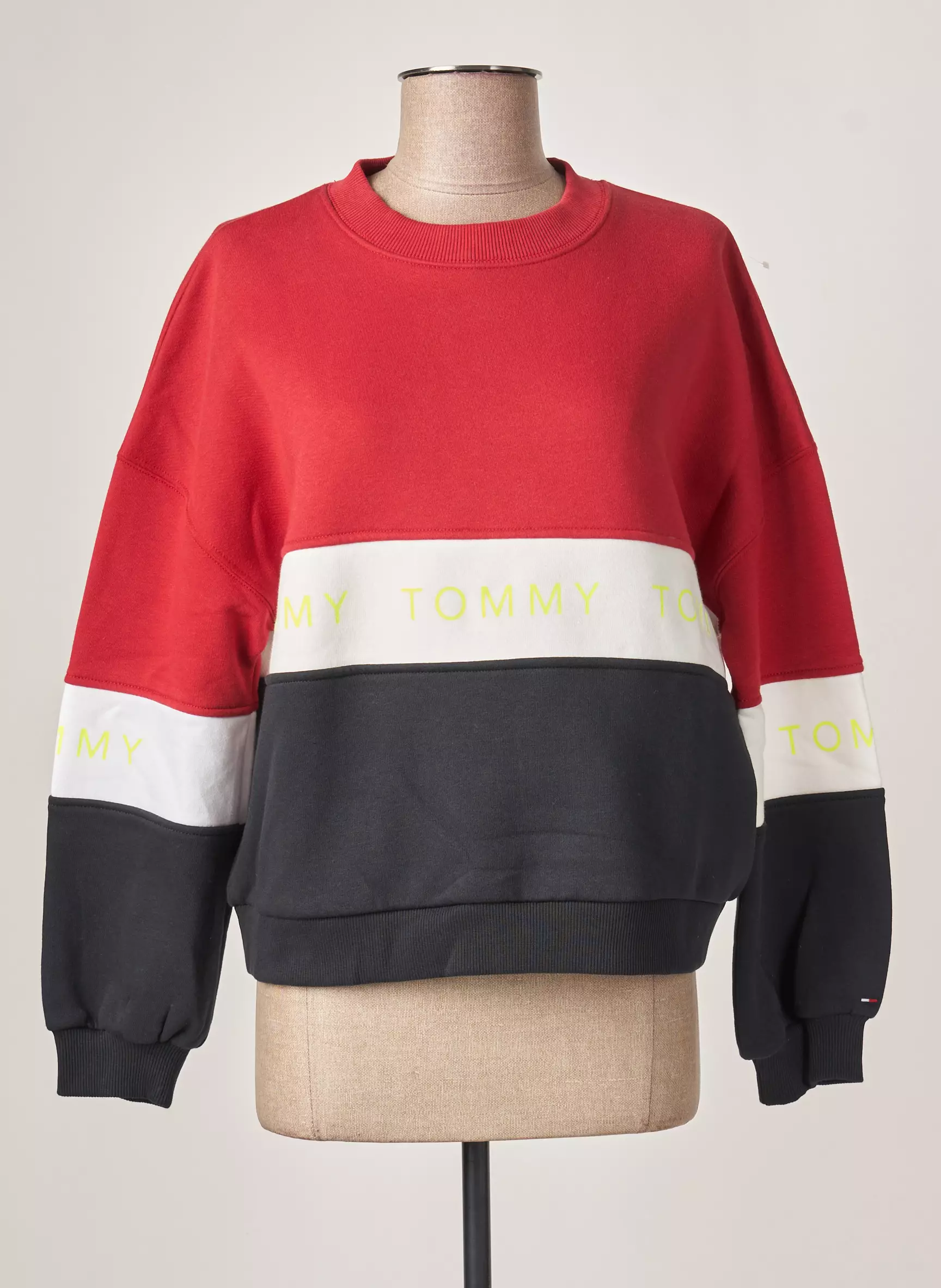 Tommy Hilfiger Sweats Femme couleur rouge