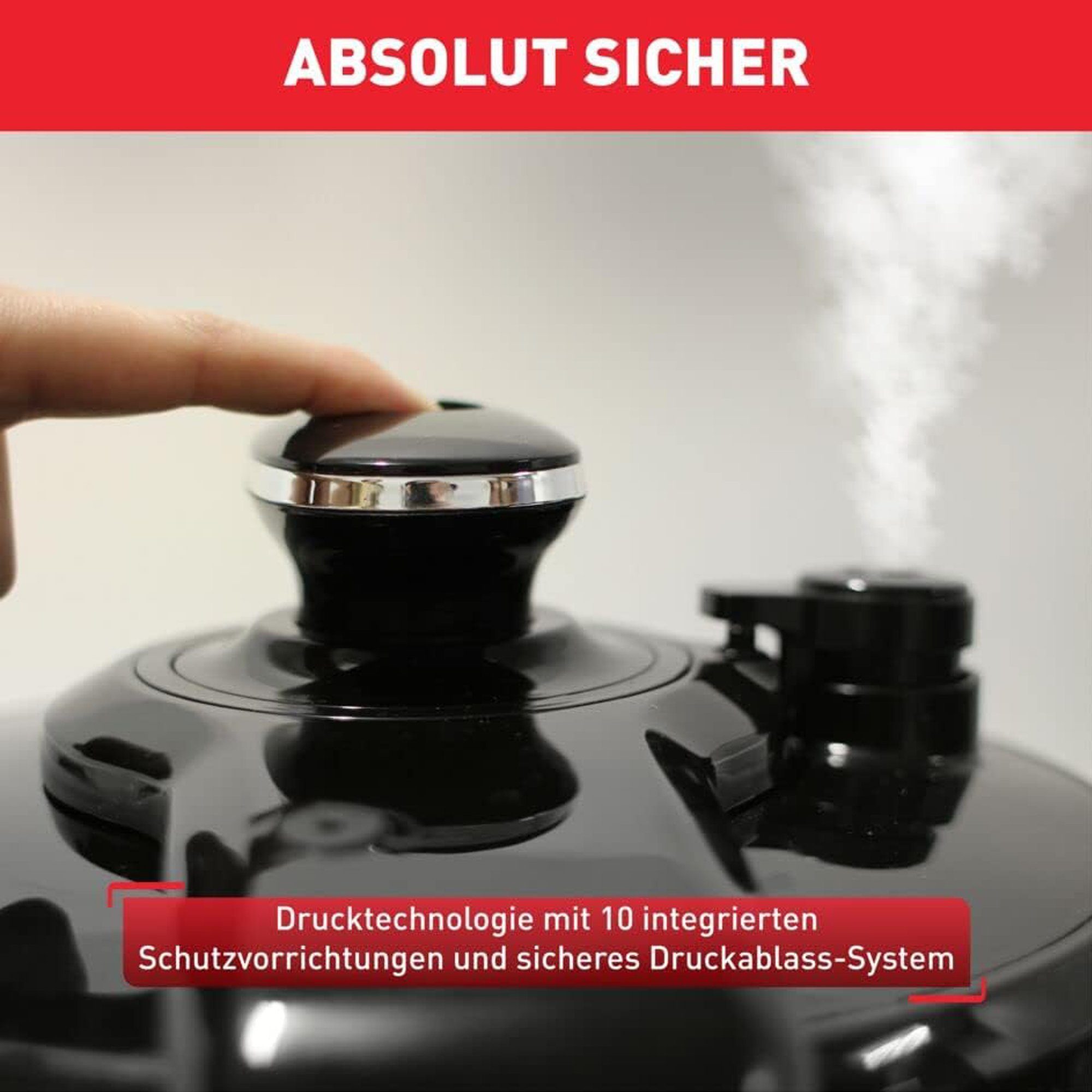 Mutoy Reiskocher Digitaler Reiskocher mit Dampfgarer weiß,Multikocher 6 Liter, Schnellkochtopf,Warmhaltefunktion, Timer,8 Automatische Programme