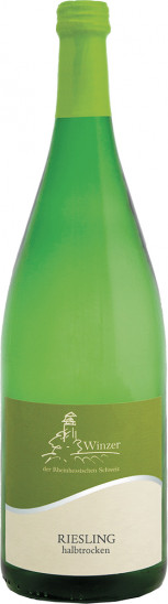 2022 Wöllsteiner Rheingrafenstein Riesling halbtrocken 1,0 L - Winzer der Rheinhessischen Schweiz