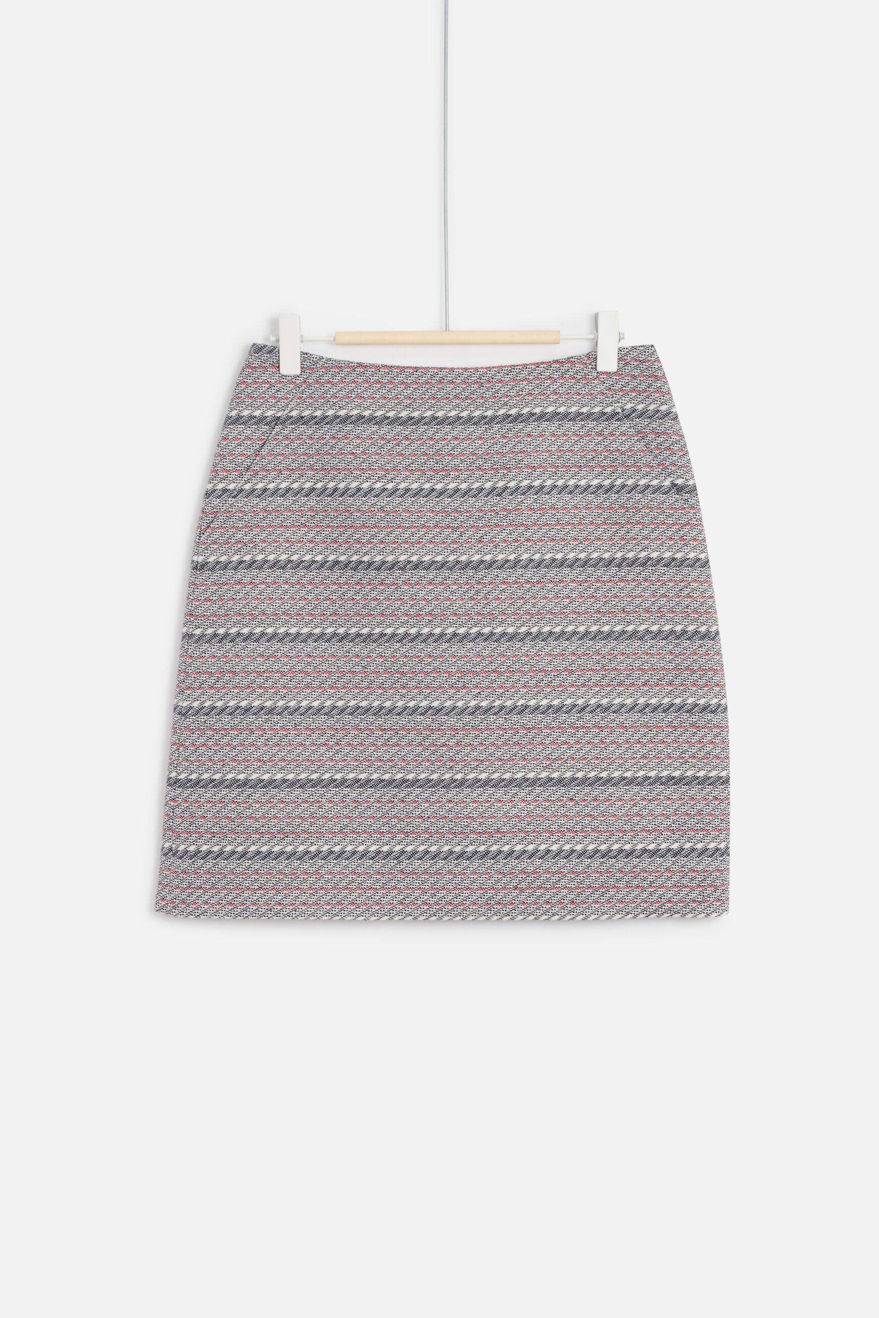 jupe augustine bleu marine femme
