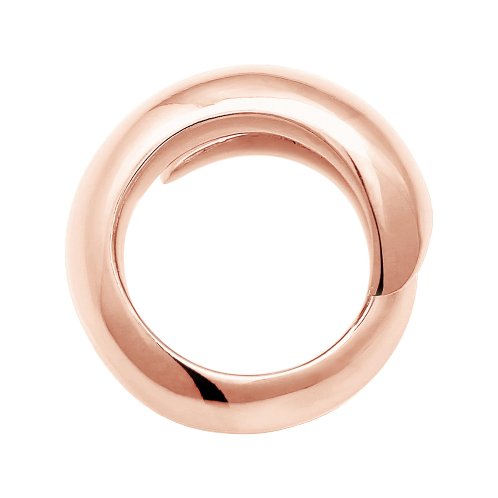 Nenalina Nenalina Bague Wickelring Glänzend Modern Statement 925 Silber Bague