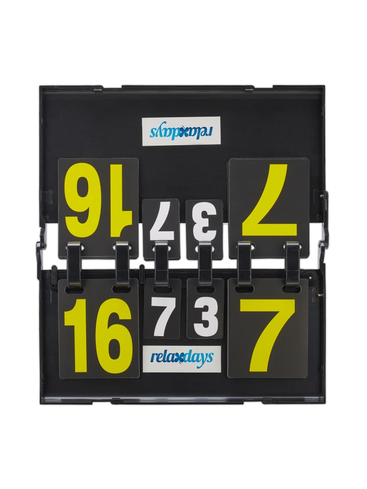 relaxdays Zählgerät in Schwarz günstig kaufen onesize