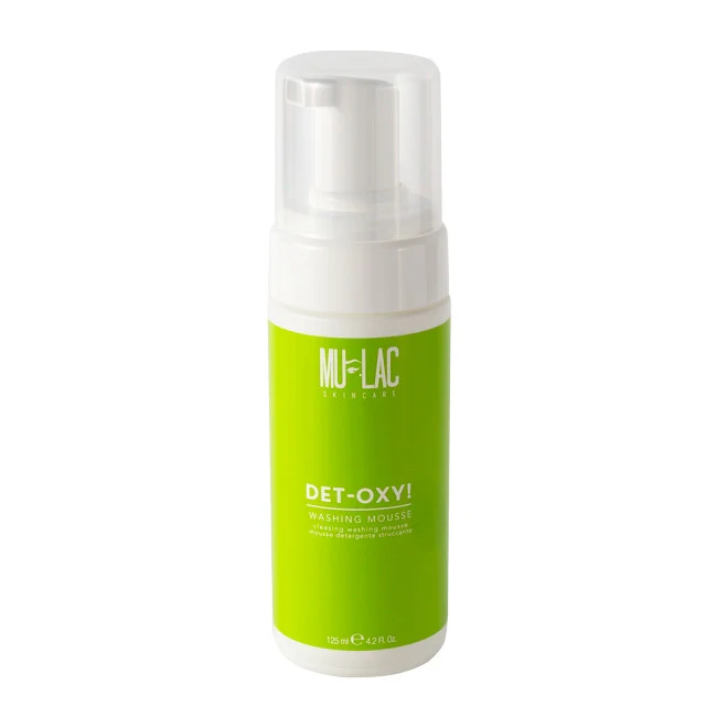 Espuma limpiadora facial Det-oxy! para el cuidado de la piel