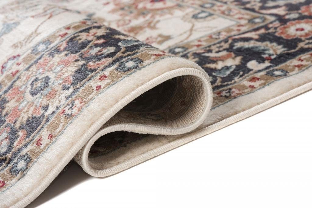 Orientteppich Oriente Teppich - Traditioneller Teppich Orient Grau Beige, Mazovia, 60 x 100 cm, Geeignet für Fußbodenheizung, Pflegeleicht, Wohnzimmerteppich