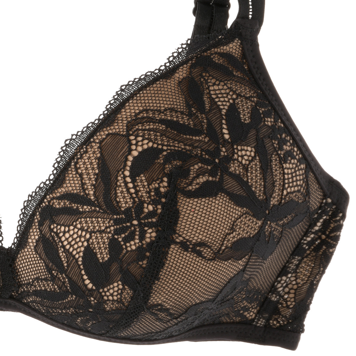 Damen Soft-BH mit floraler Spitze