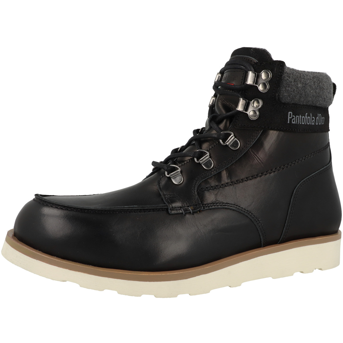 Pantofola d'Oro Bormio Boot Uomo High Schnürboots schwarz