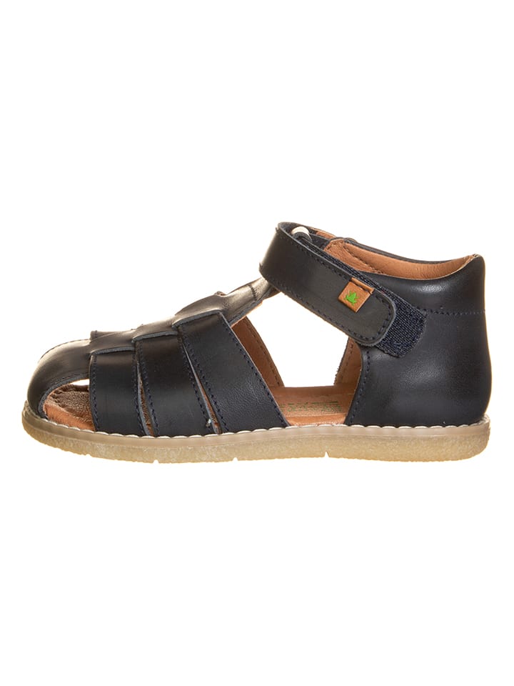 El Naturalista Leder-Halbsandalen 