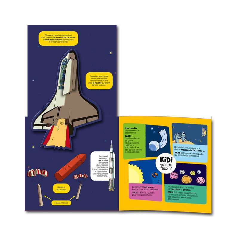 Livre L'espace Kididoc - Nathan Jeunesse
