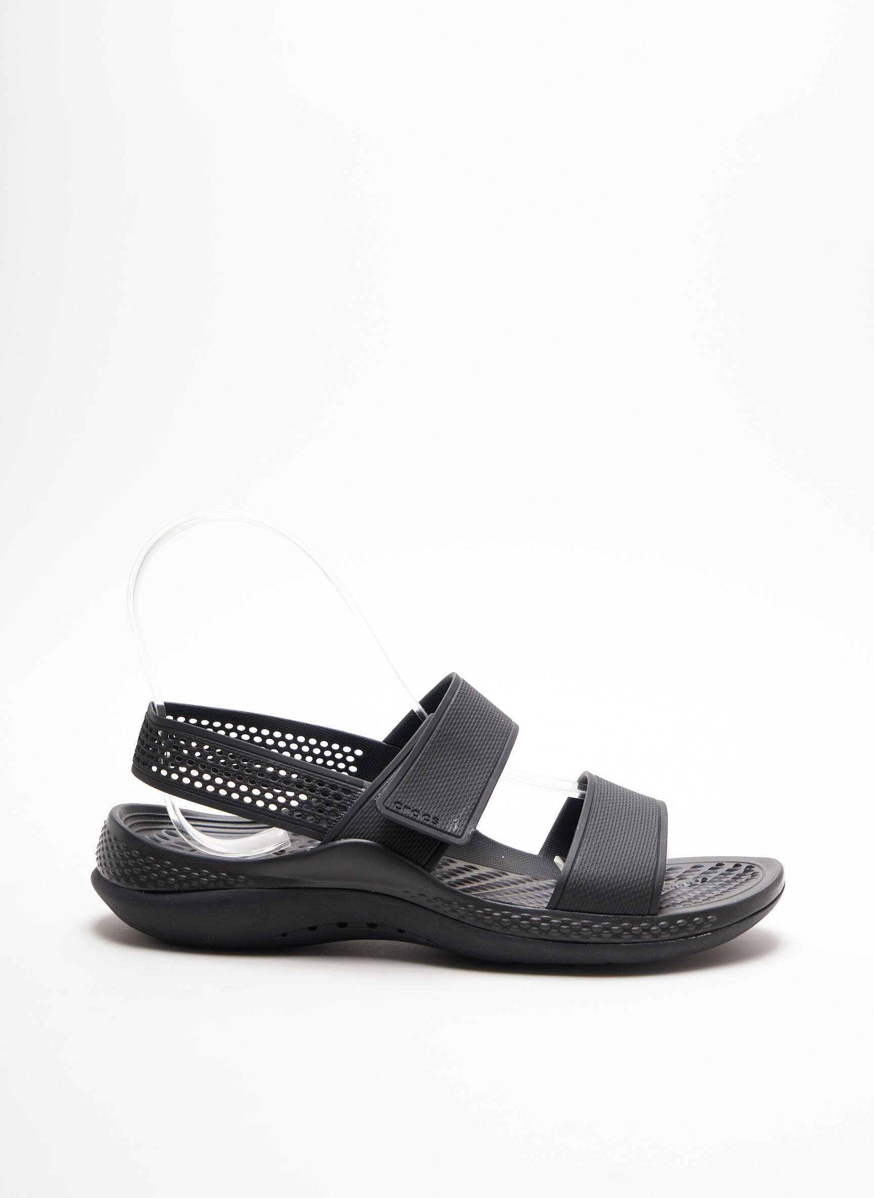 Crocs Sandales Nu Pieds Femme couleur noir