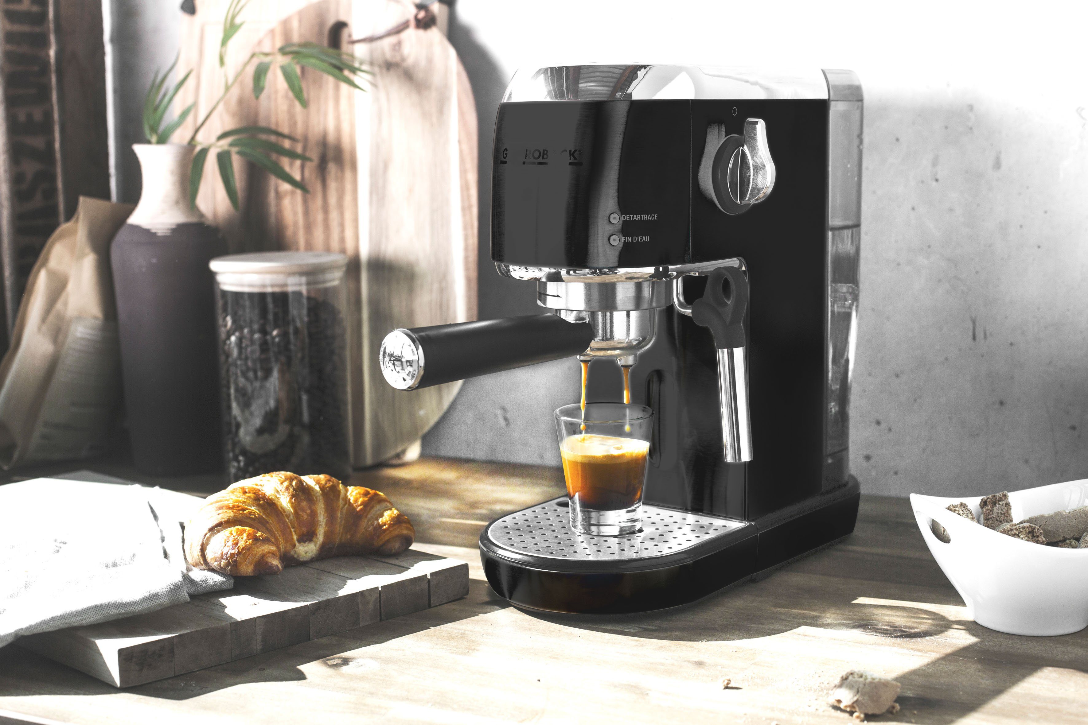 Gastroback Espressomaschine 42718 Design Espresso Piccolo schwarz