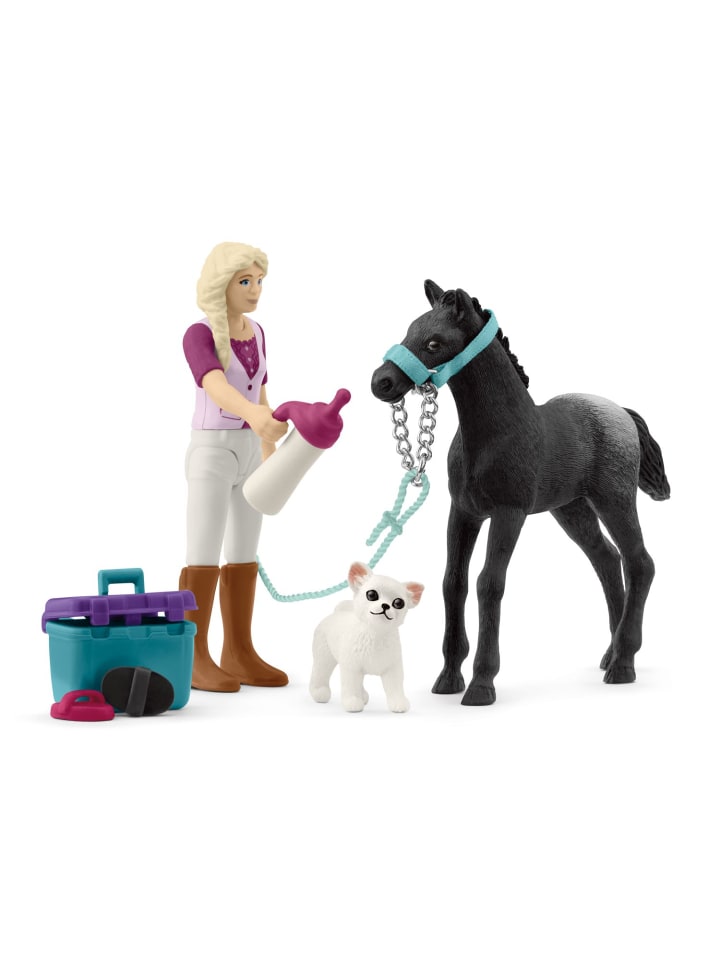 Schleich Horse Club Pflegeset für Fohlen in Mehrfarbig ab 5 Jahre günstig kaufen onesize
