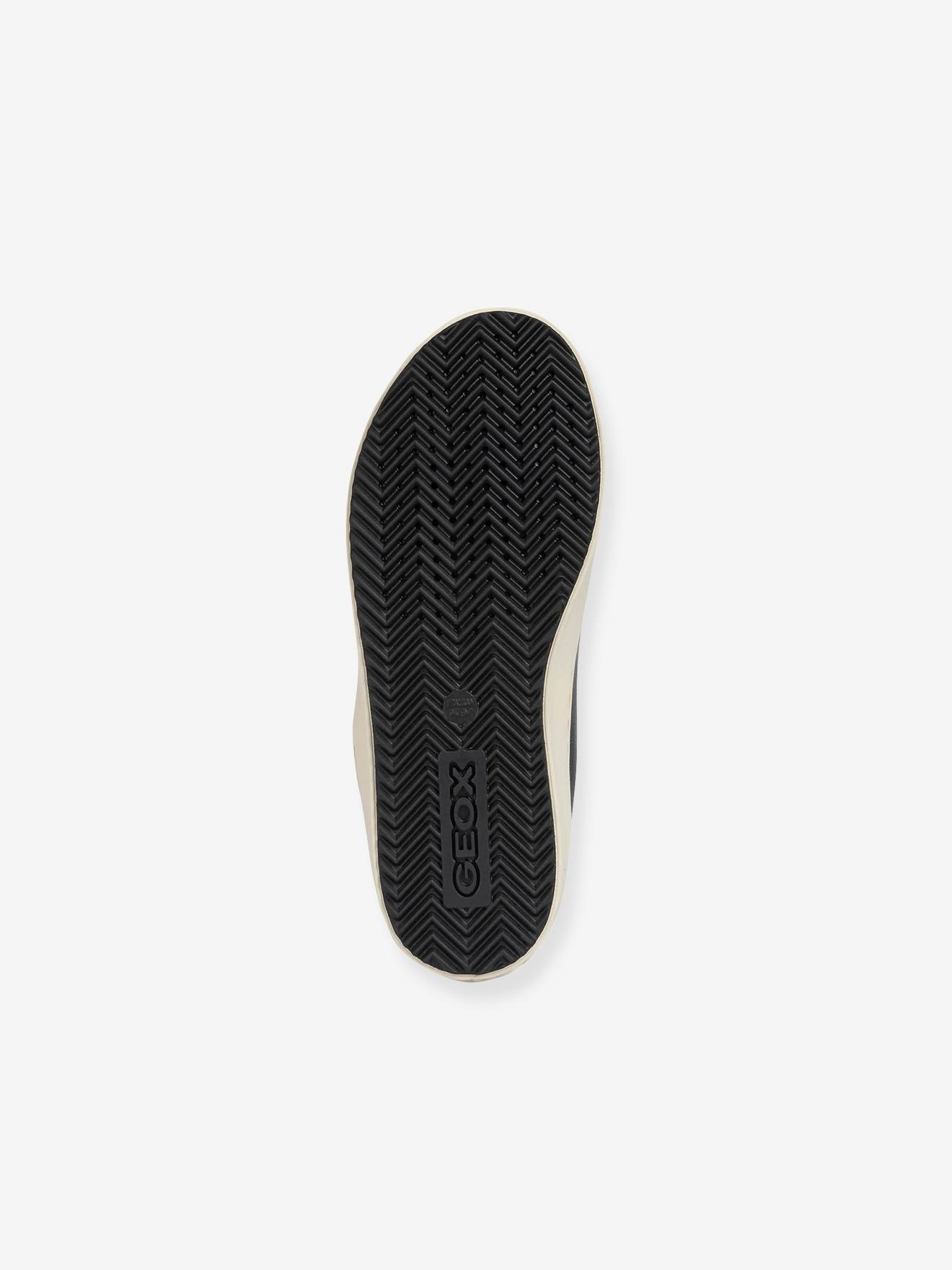 Baskets cuir Mid fille Kalispera GEOX® noir