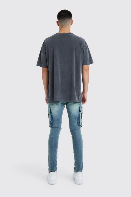 Super Skinny Cargo-Jeans