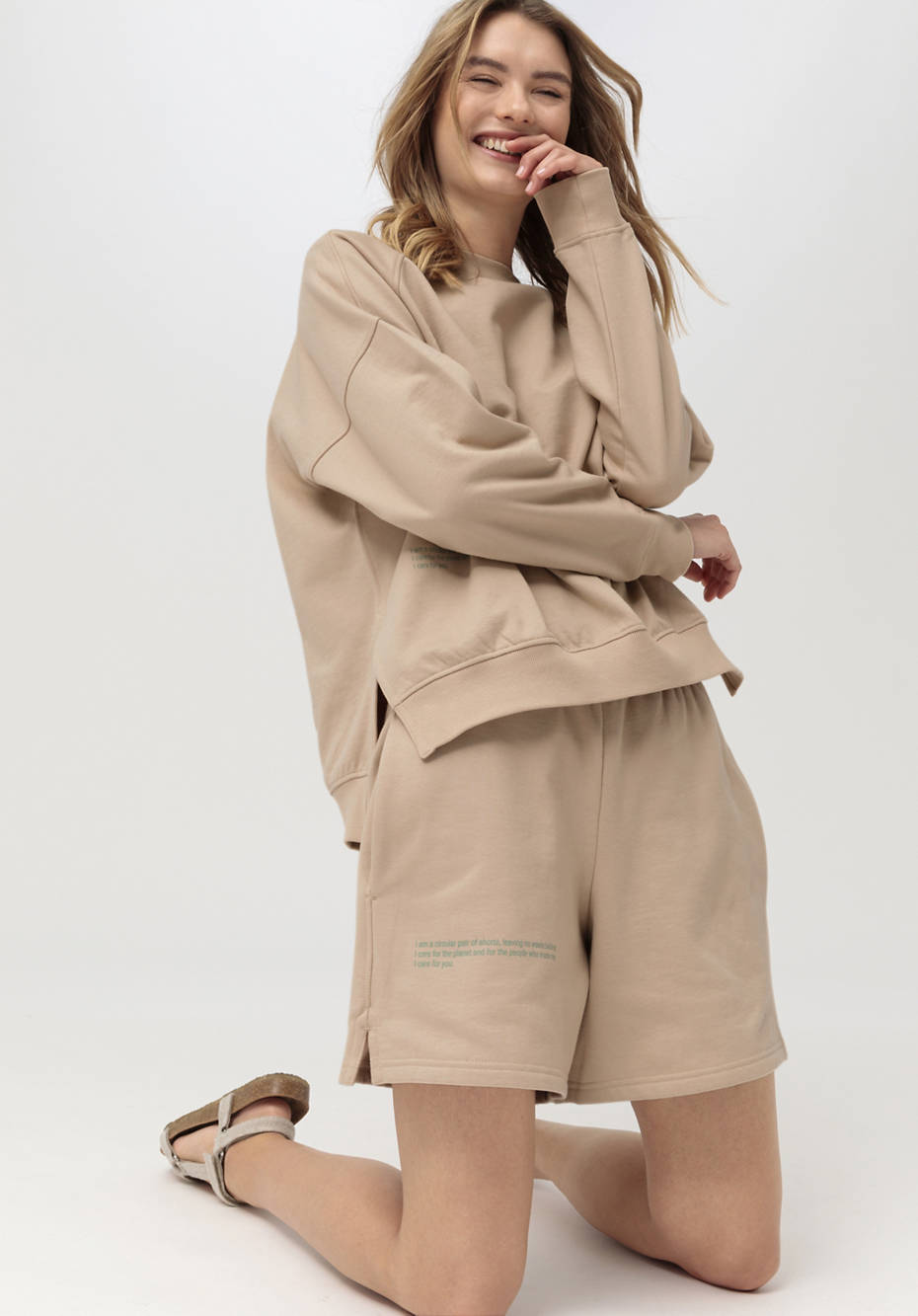 Shorts cradle to cradle aus reiner Bio-Baumwolle