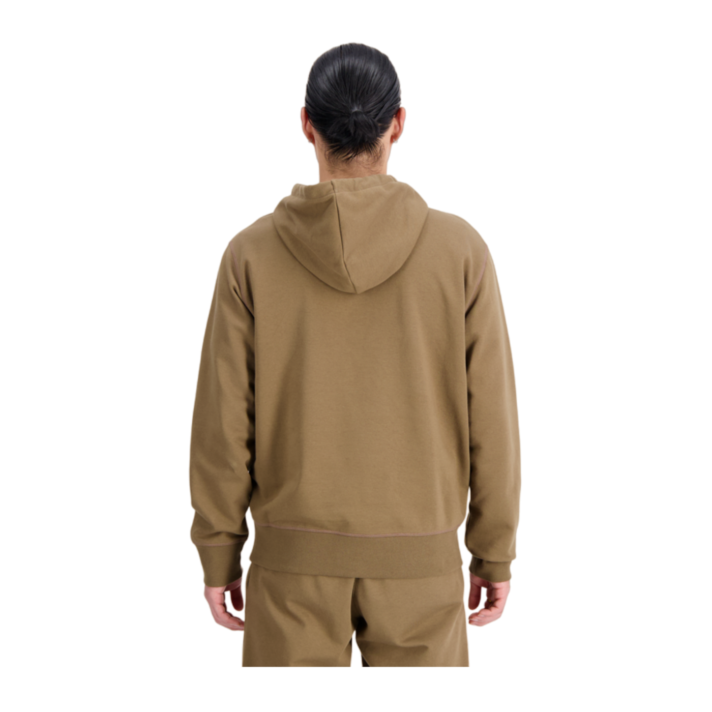 New Balance Essentials Stacked Logo Hoody Schwarz