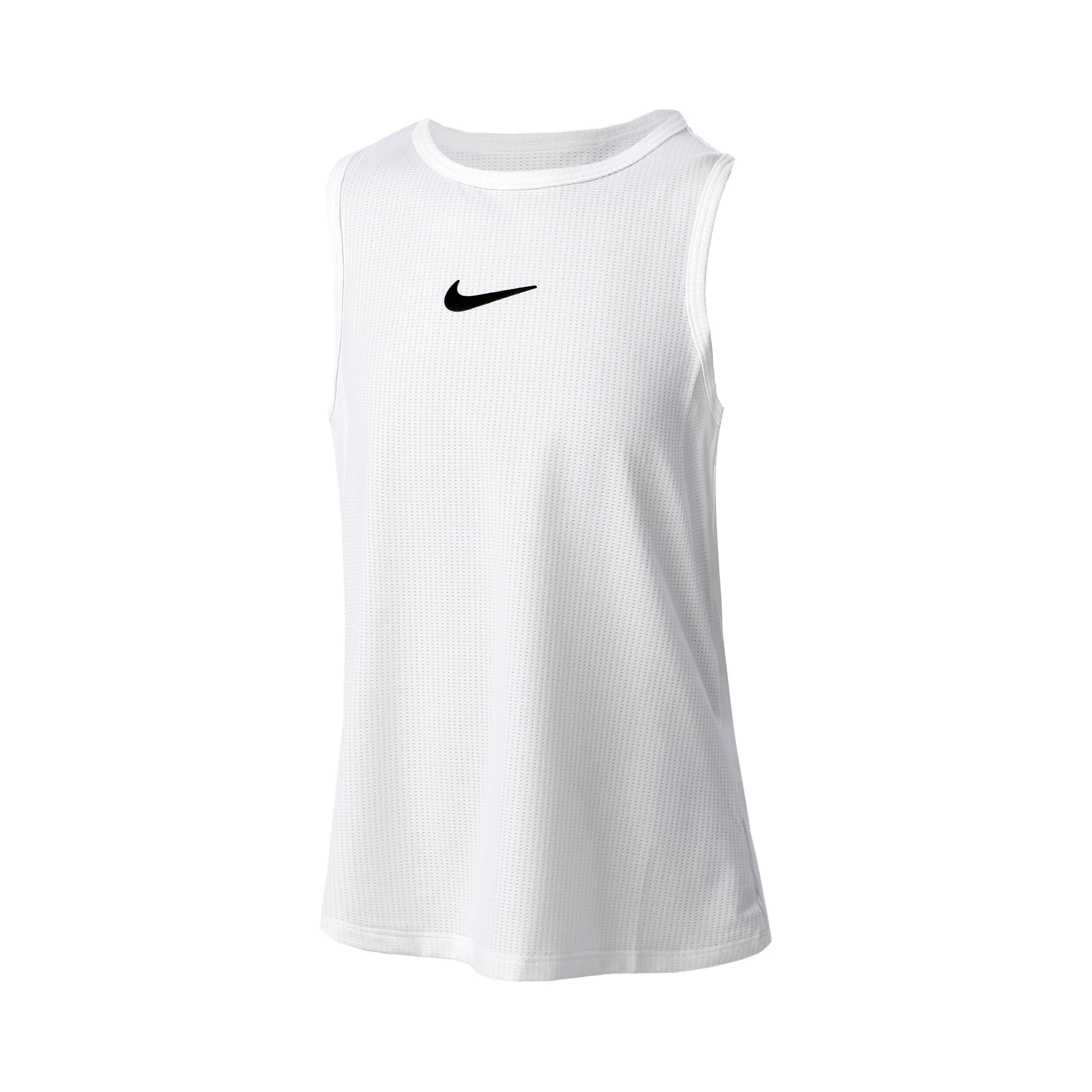 Dri-Fit Victory Tank-Top Mädchen - Weiß, Schwarz