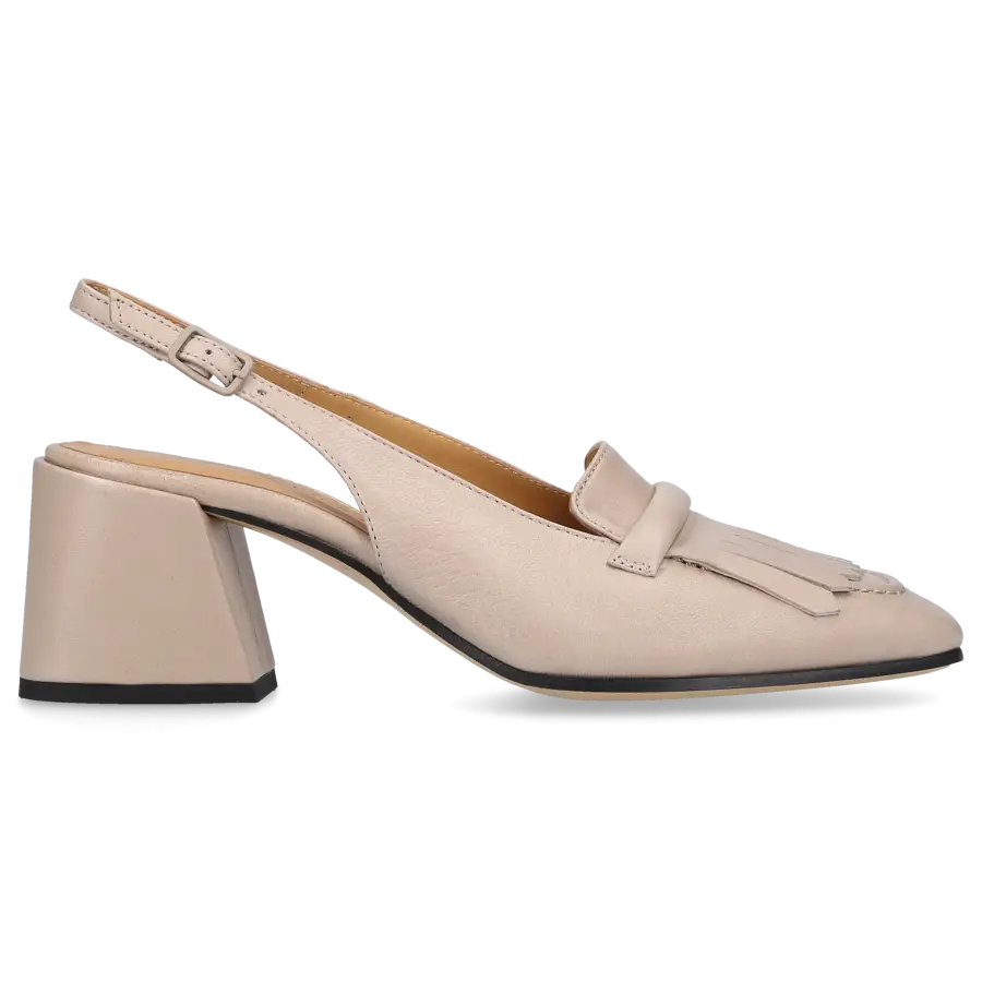 Pomme D`OR - Slingpumps 6065 Kalbsleder - grau