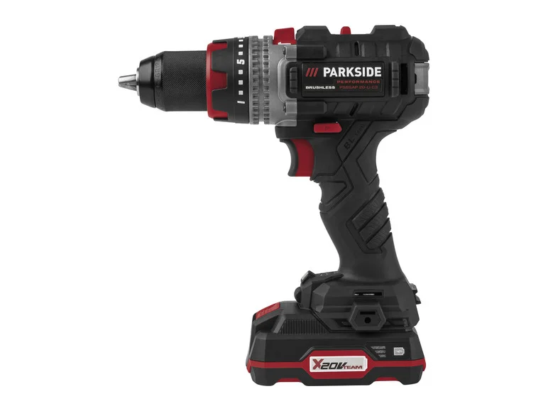 Furadeira/Parafusadeira de Impacto Sem Fio PARKSIDE PERFORMANCE® PSBSAP 20-Li C3, 20 V