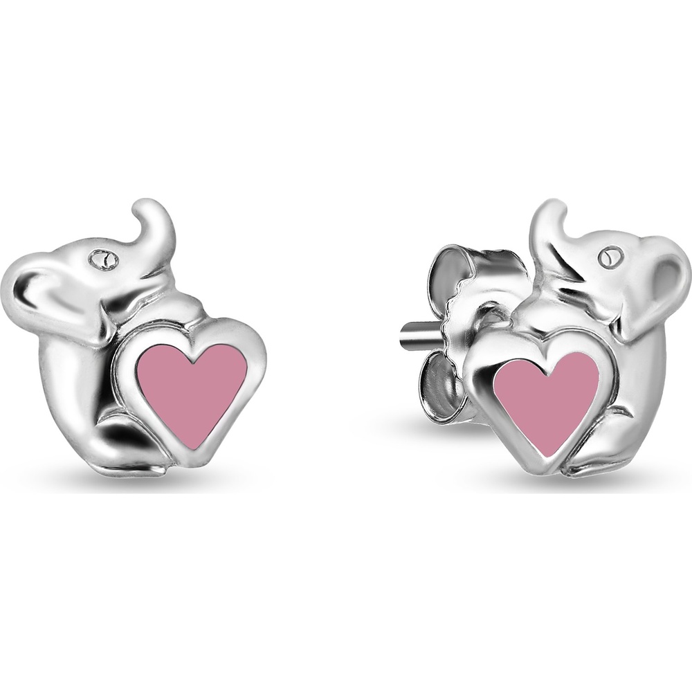 FAVS Boucles d'oreilles à fermoir à poussette 925 Argent Boucles d'oreilles