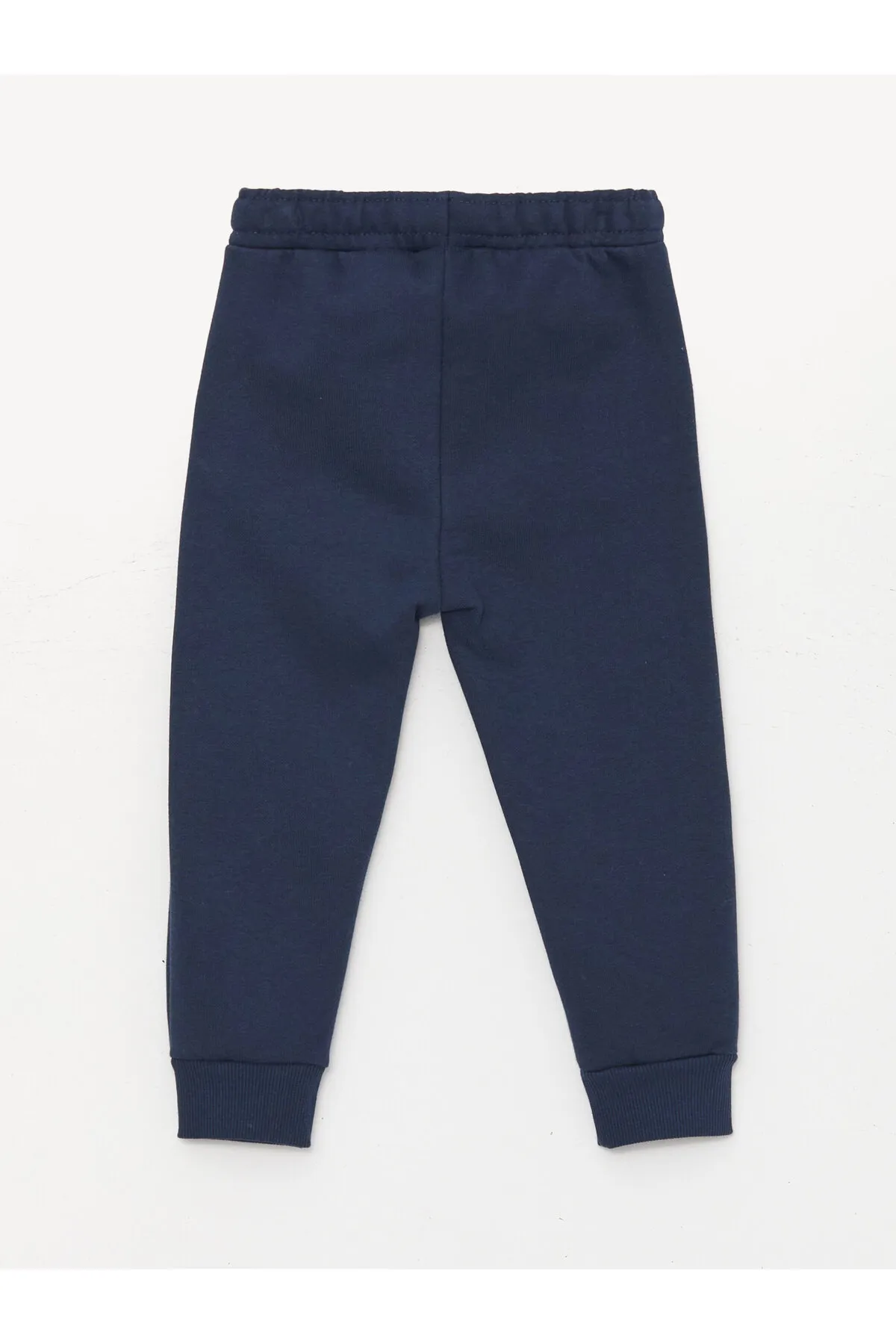 LC Waikiki  Langes, bedrucktes Baby-Sweatshirt und Hose mit Rundhalsausschnitt, 2-teiliges Set