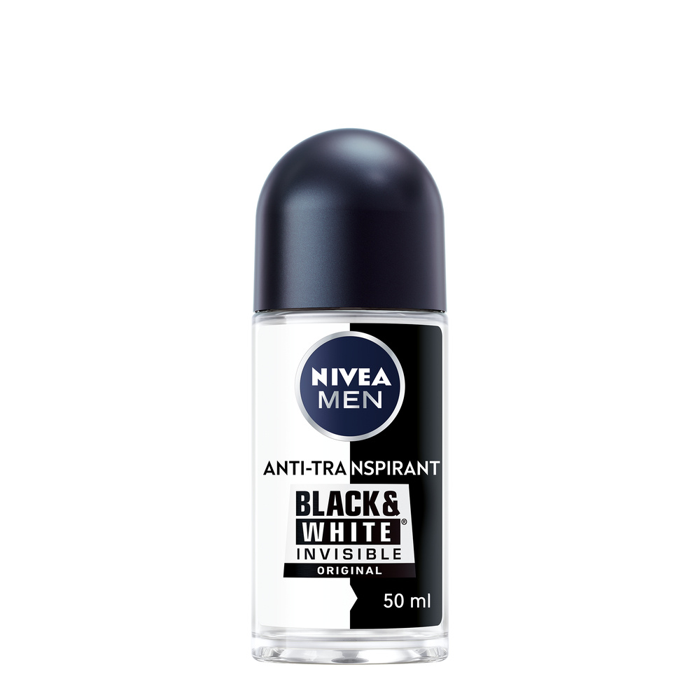nivea BLACK&WHITE - Déodorant bille Anti-transpirant 48H Déodorant bille homme